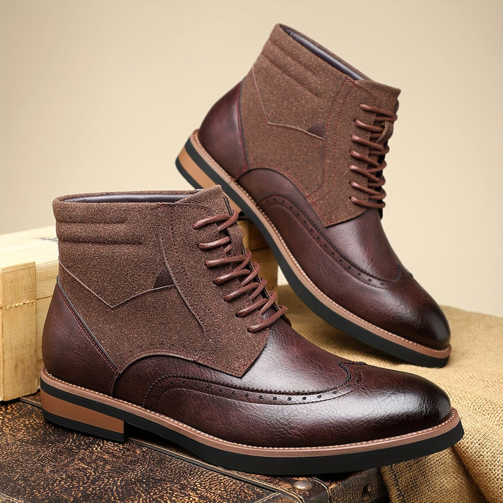 Kevin | Leather & Suede Boots