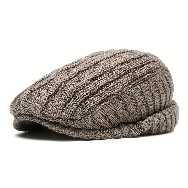 Joe | Cozy Knit Flat Cap