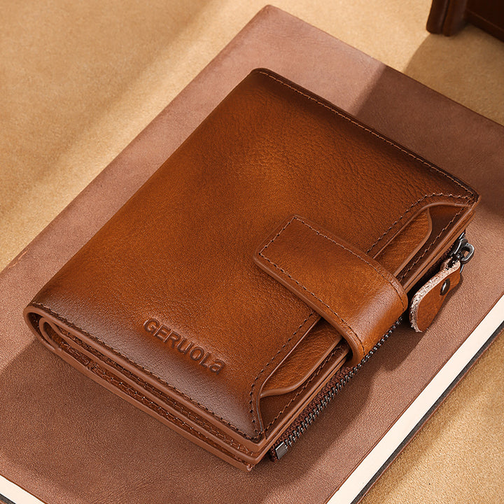 Laurent | Secure Leather Wallet