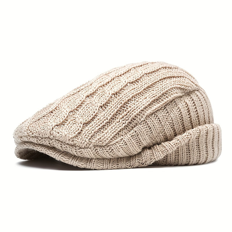 Joe | Cozy Knit Flat Cap