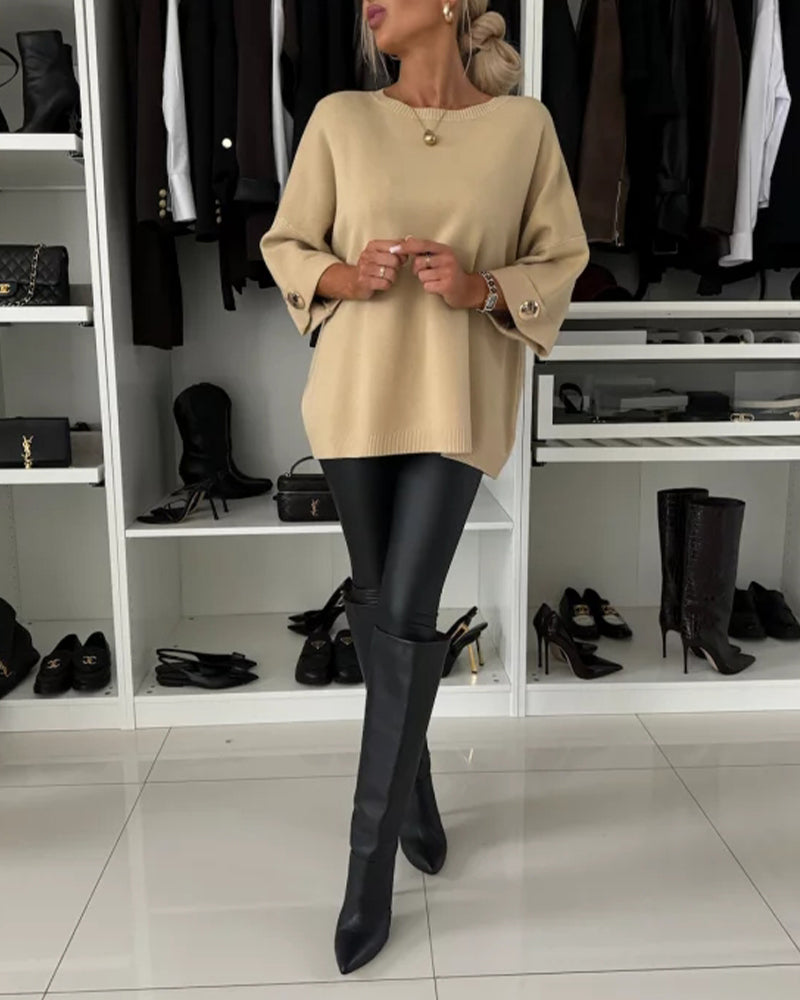 Lanna | Elegant Knitted Blouse