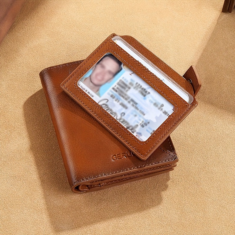 Laurent | Secure Leather Wallet