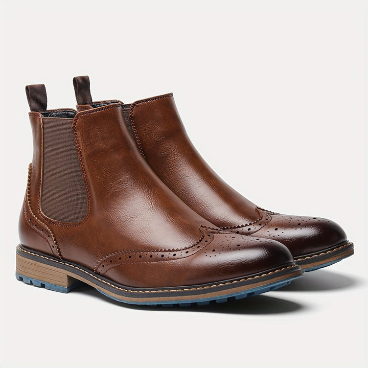 Dann | Classic Leather Chelsea Boots