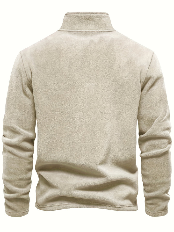 Dave | Fleece Quarter-Zip Pullover