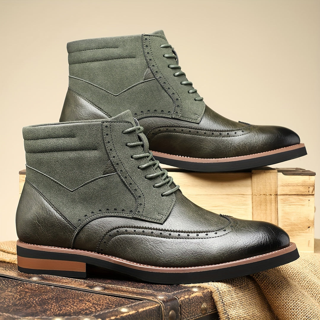 Kevin | Leather & Suede Boots