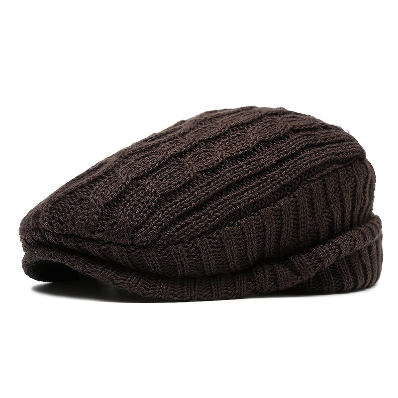 Joe | Cozy Knit Flat Cap