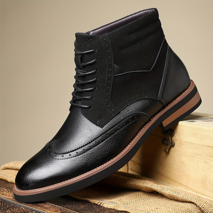 Kevin | Leather & Suede Boots