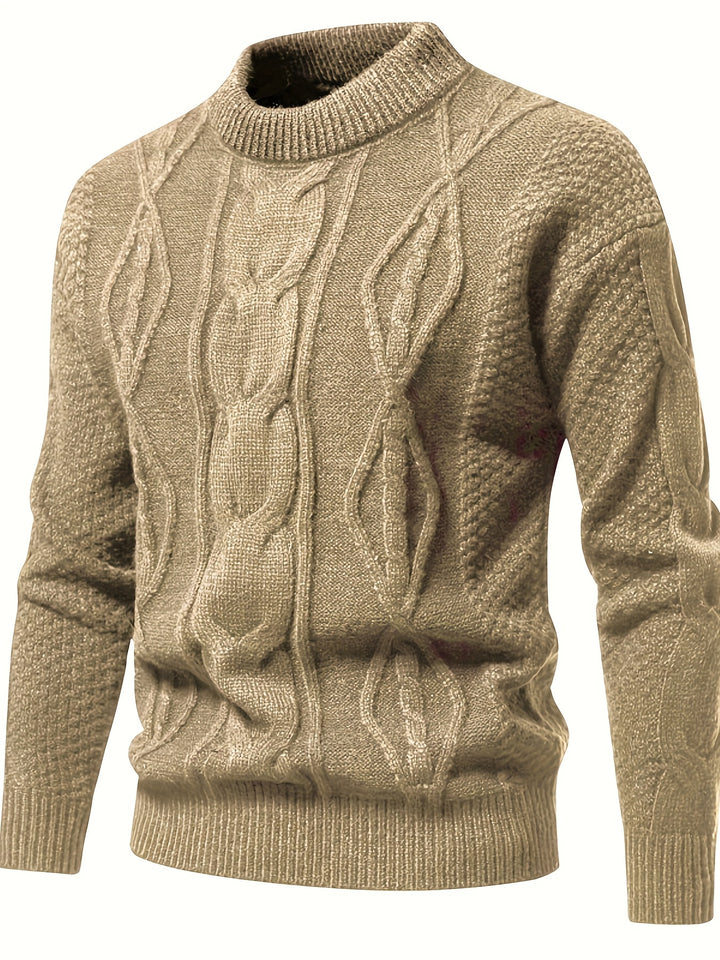 Ben | Classic Cable Knit Sweater