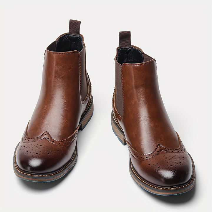 Dann | Classic Leather Chelsea Boots