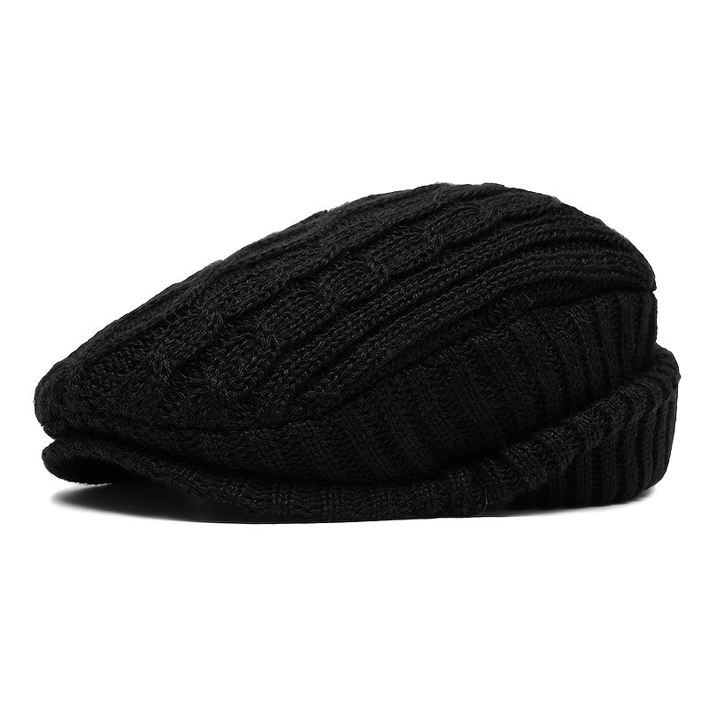 Joe | Cozy Knit Flat Cap