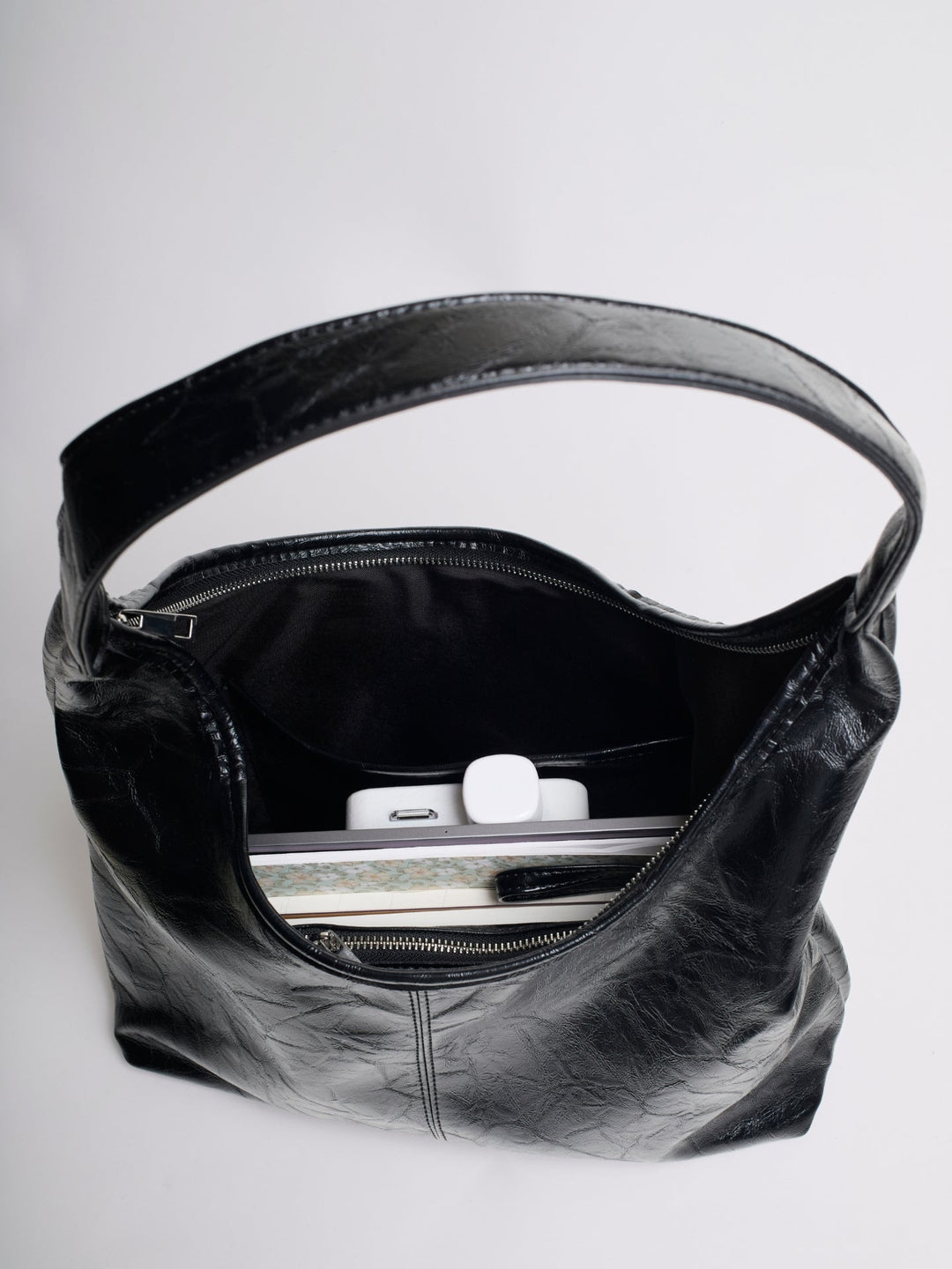 Scarlett Leather Tote - Zipper Version