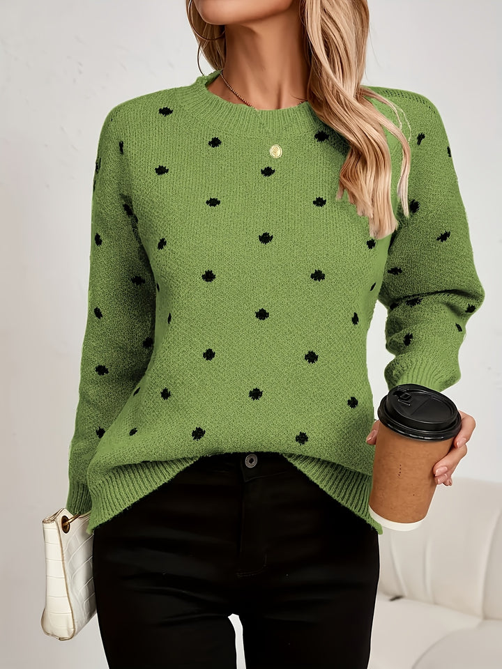 Eve | Casual Long-Sleeved Knitted Jumper