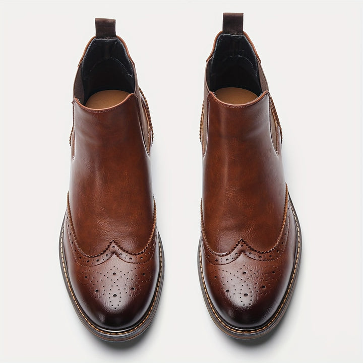 Dann | Classic Leather Chelsea Boots