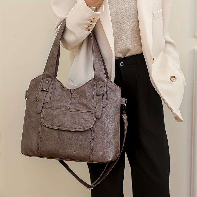 Audrey | Classic Leather Tote