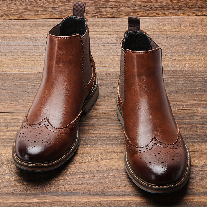 Dann | Classic Leather Chelsea Boots