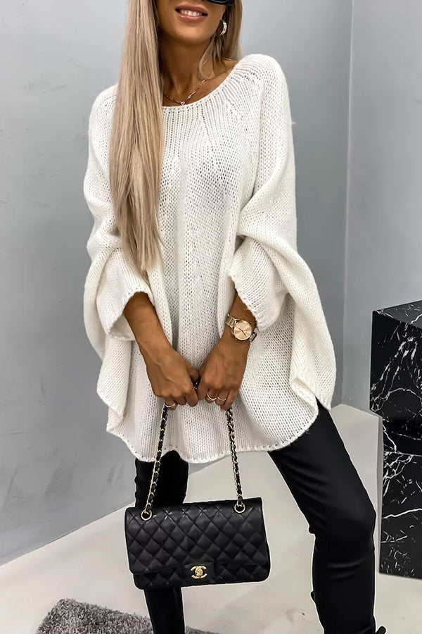 Isabelle | Chic Cape Sweater