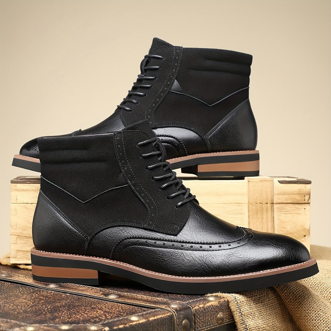 Kevin | Leather & Suede Boots