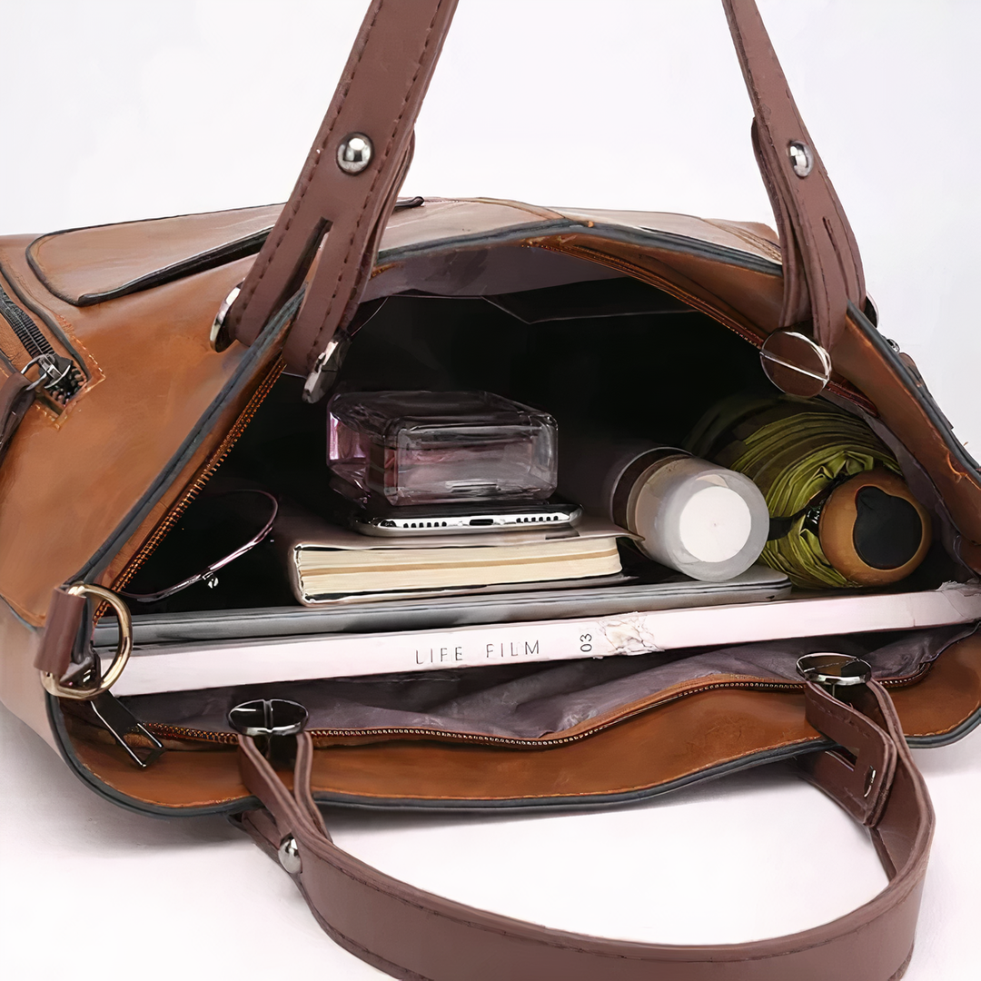 Sandra | Vintage-Style Crossbody Bag