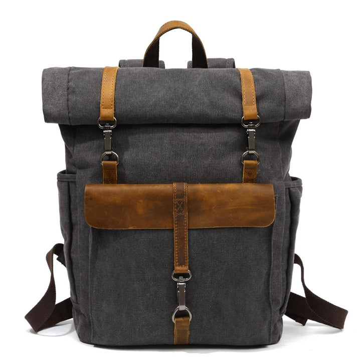 Elliot | Retro Canvas Rucksack