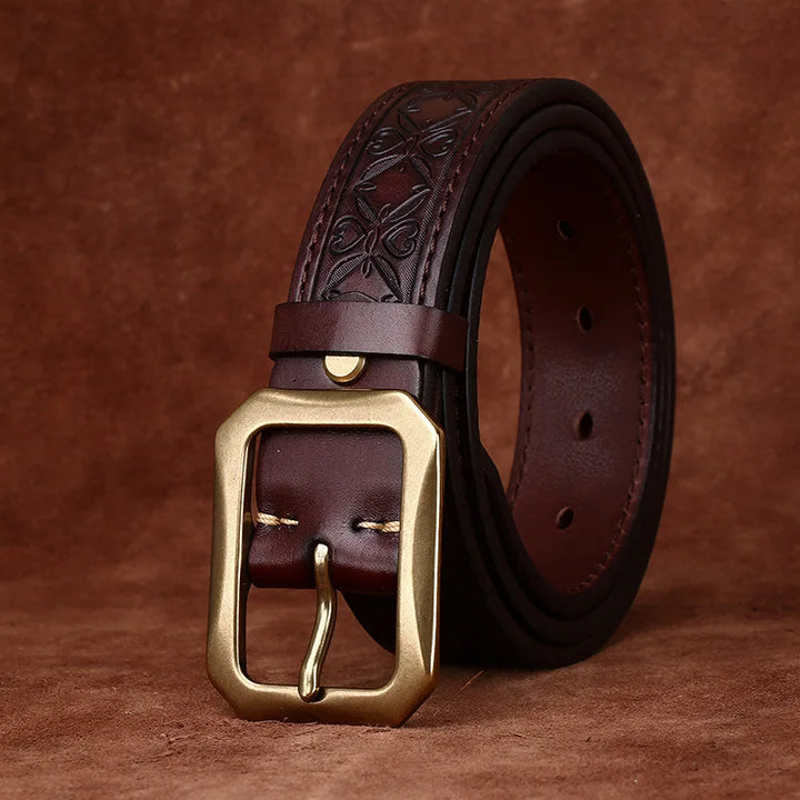 Cole | Heritage Leather Belt