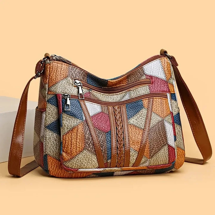 Adeline | Timeless Patchwork Shoulder Bag