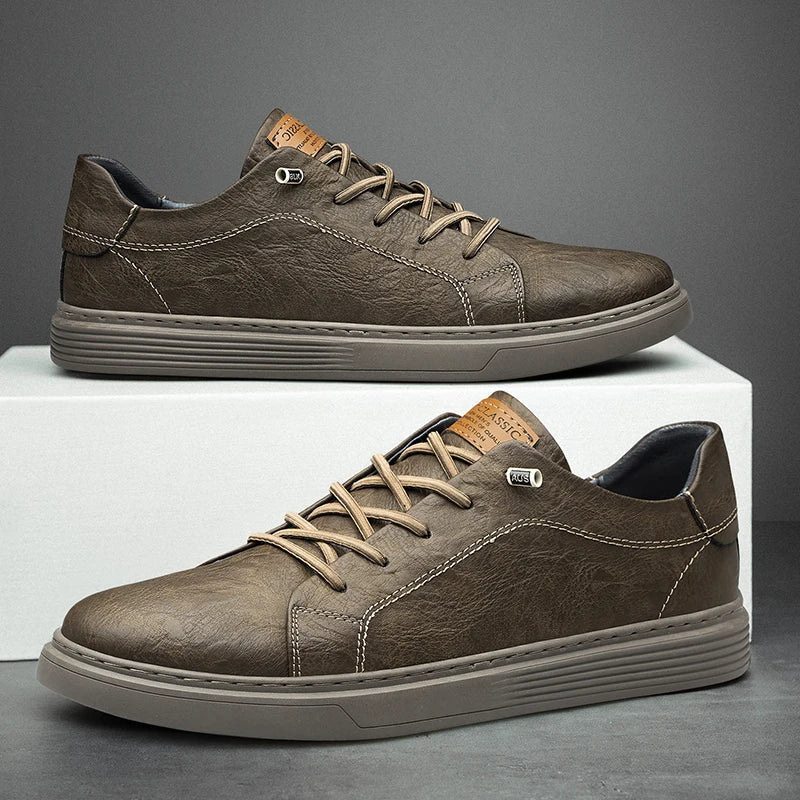 Luca | Leather Oxford Sneakers