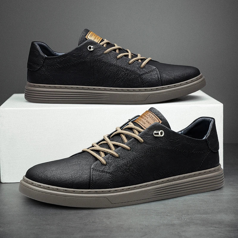 Luca | Leather Oxford Sneakers