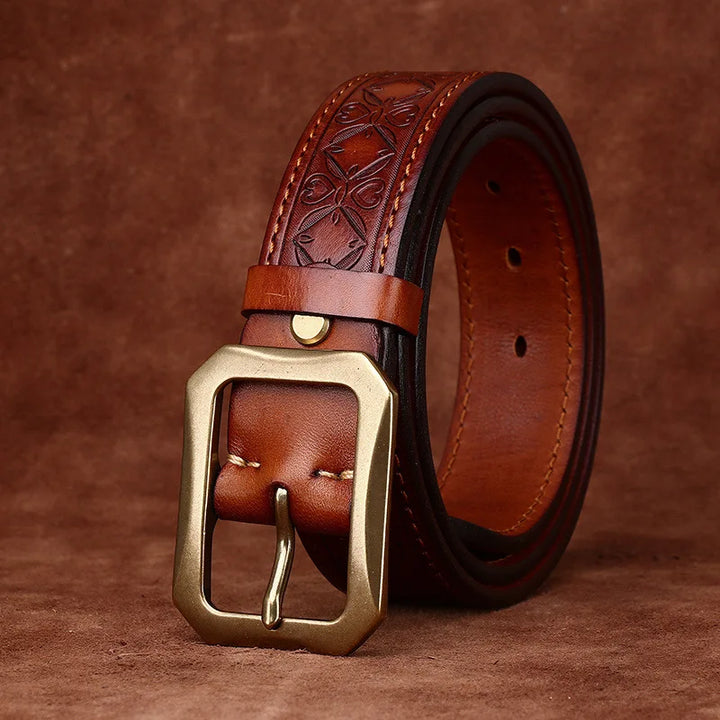 Cole | Heritage Leather Belt