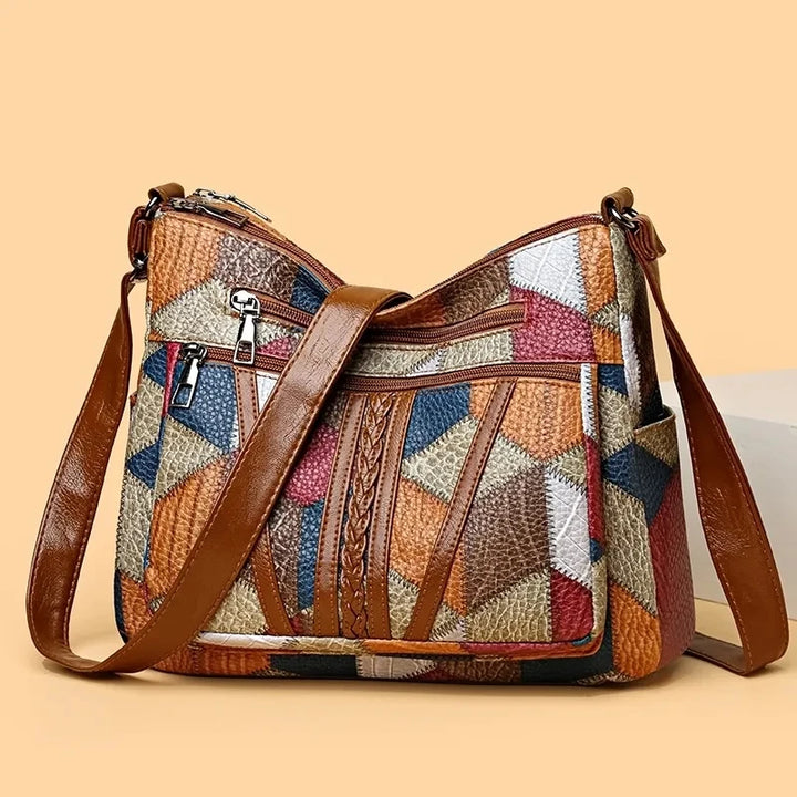 Adeline | Timeless Patchwork Shoulder Bag