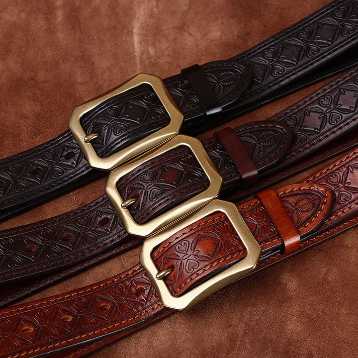 Cole | Heritage Leather Belt