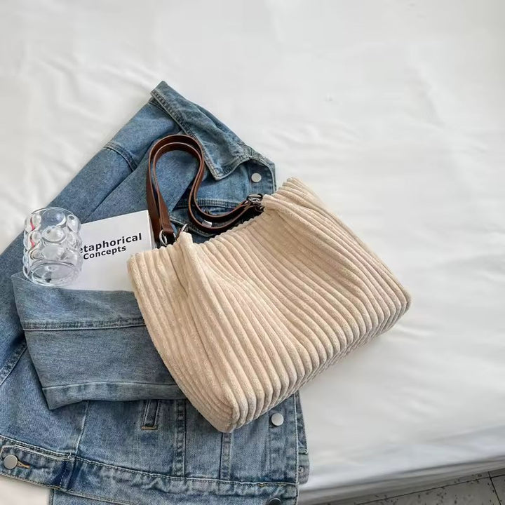 Jule | Cotton Corduroy Tote Bag