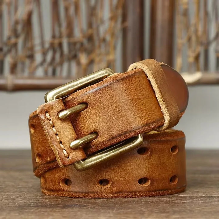 Edward | Rugged Leather Belt