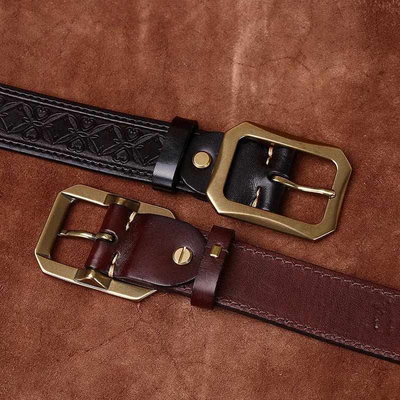 Cole | Heritage Leather Belt