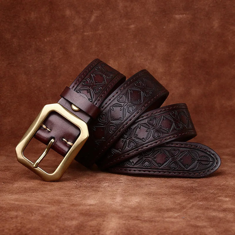 Cole | Heritage Leather Belt