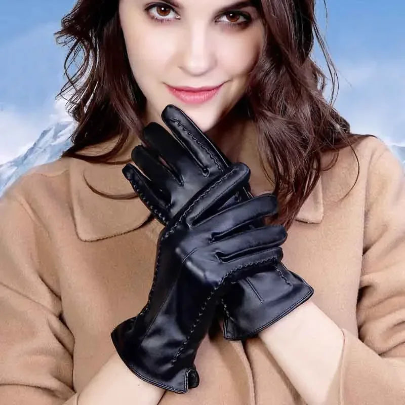 Noreen | Chic Leather Gloves