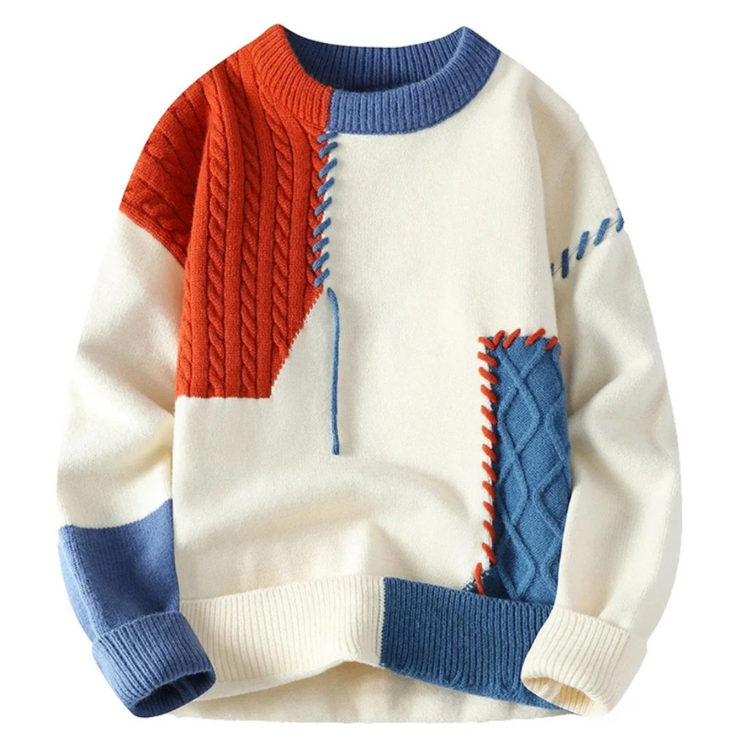 Olav | Patchwork Sweater