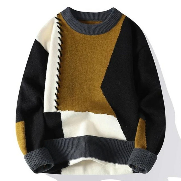 Olav | Patchwork Sweater