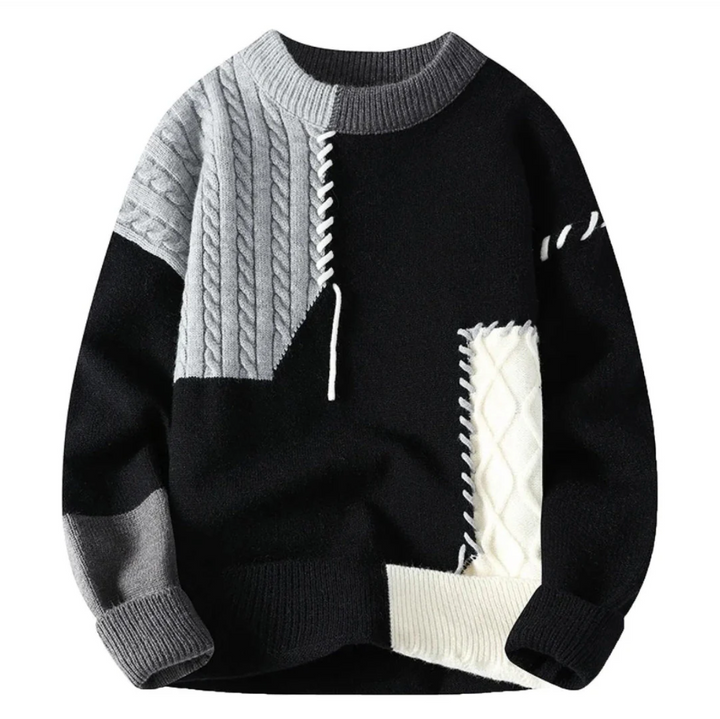 Olav | Patchwork Sweater