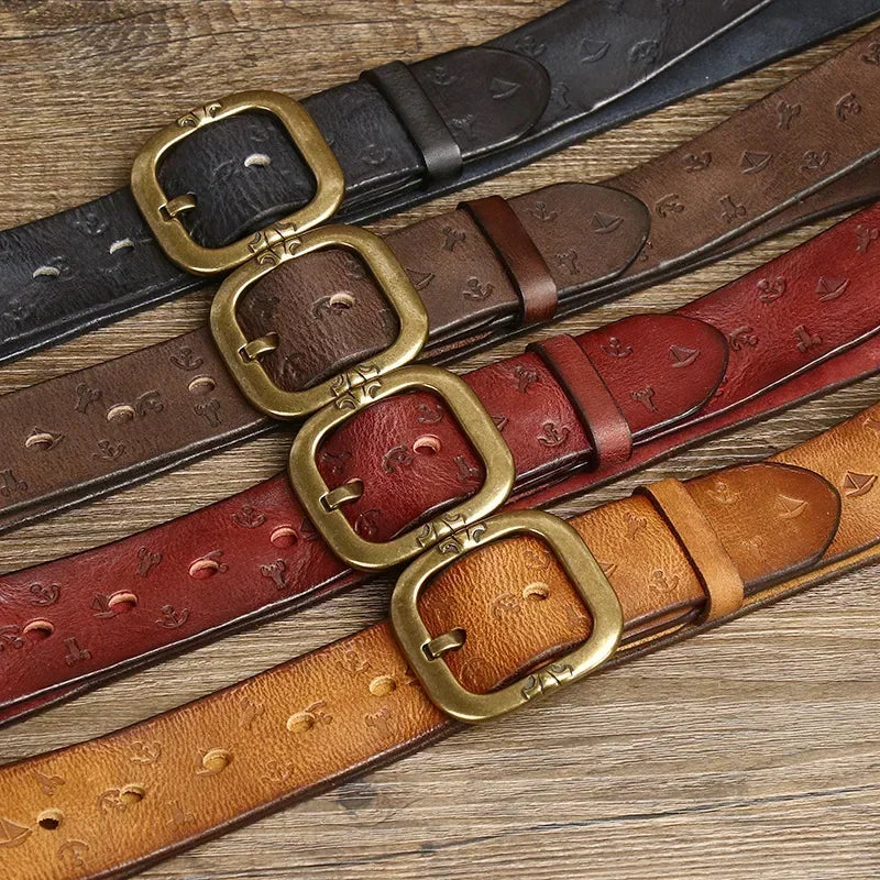 Albert | Vintage Leather Belt