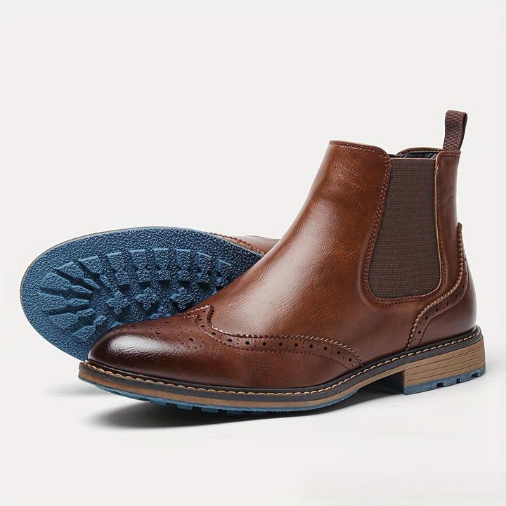 Dann | Classic Leather Chelsea Boots