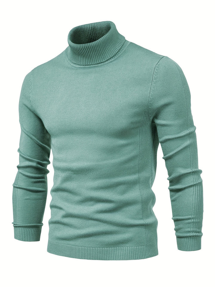 Elias | Classic Knit Turtleneck Sweater