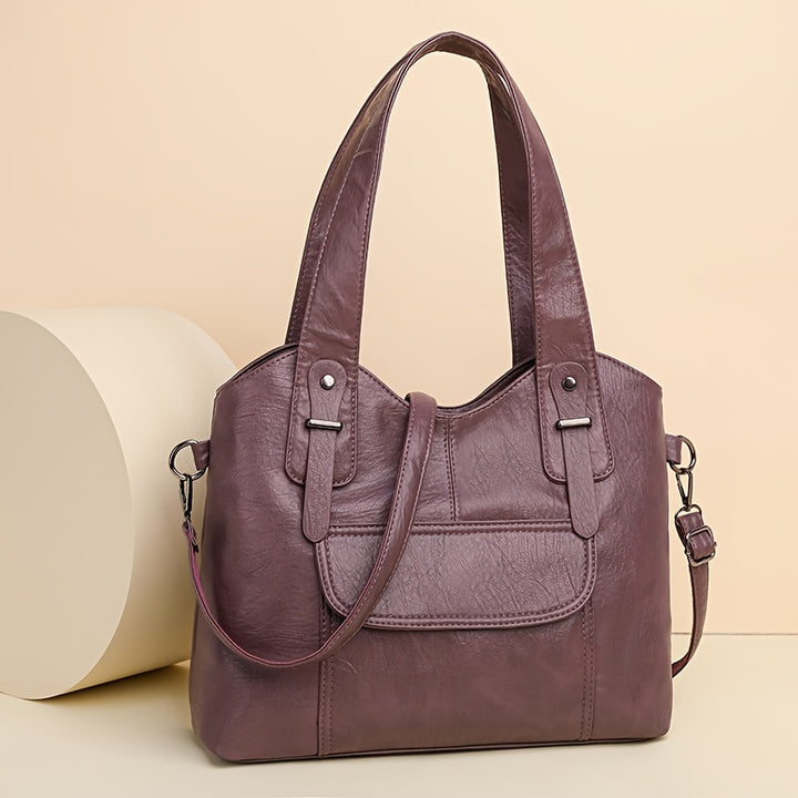 Audrey | Classic Leather Tote