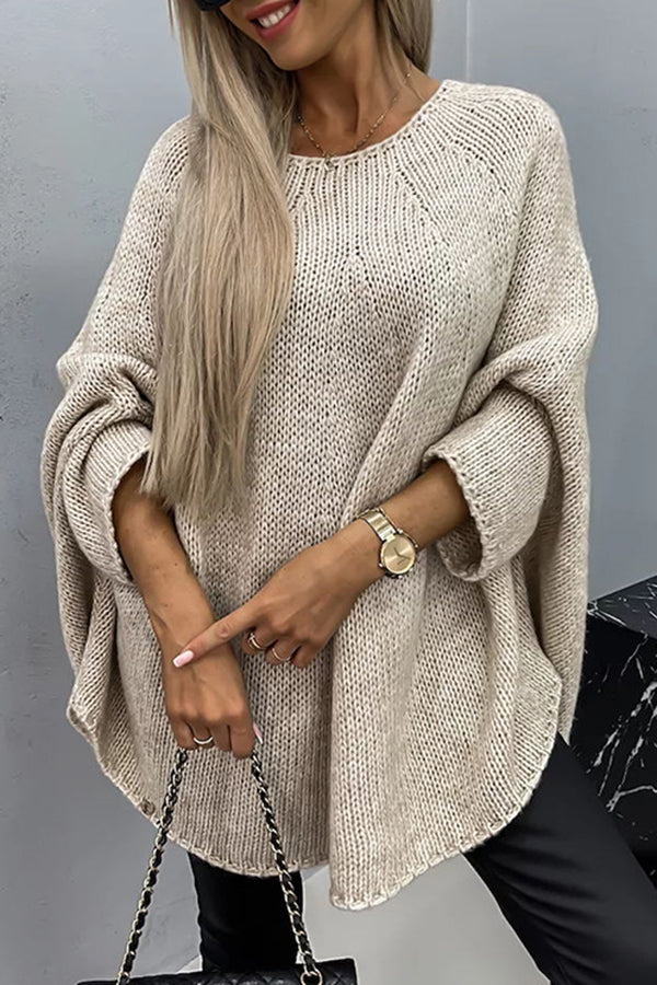 Isabelle | Chic Cape Sweater