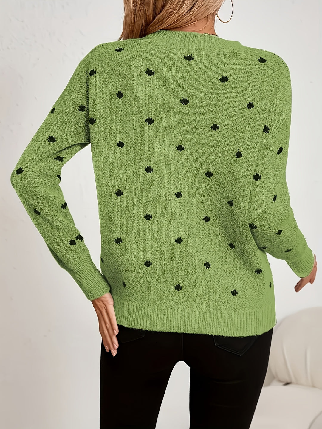 Eve | Casual Long-Sleeved Knitted Jumper