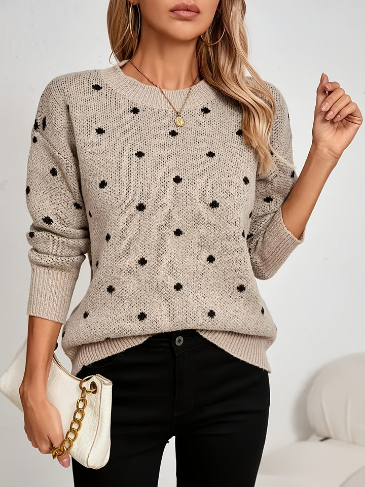 Eve | Casual Long-Sleeved Knitted Jumper