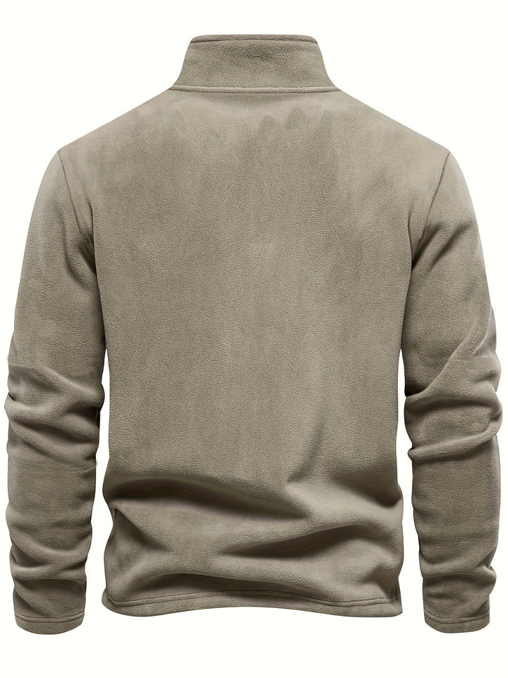 Dave | Fleece Quarter-Zip Pullover