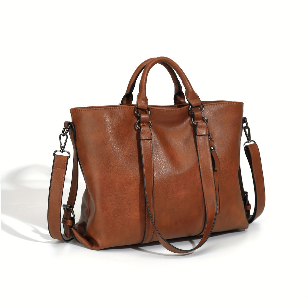 Susan | Elegant Leather Tote