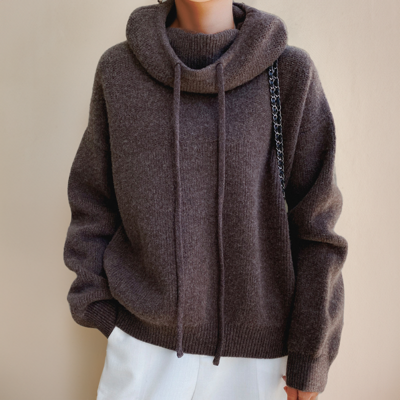 Ceylin - Merino Wool Turtleneck Sweater