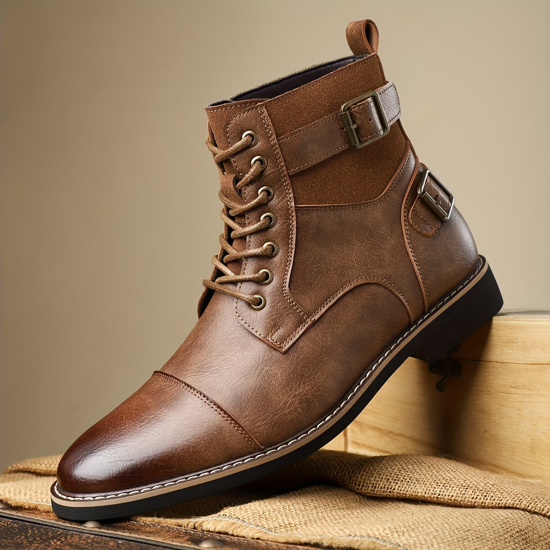 Chris | Leather Heritage Boots