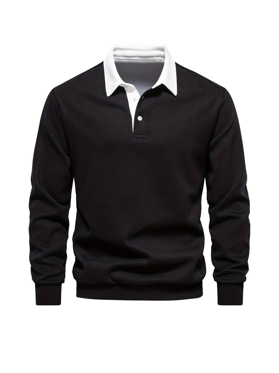 Bruno | Long-Sleeve Polo Sweater